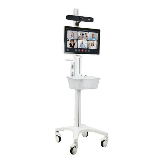 Carrello per telemedicina per videoconferenza - Connect Meeting - Ditec Medical - mobile / sicuro