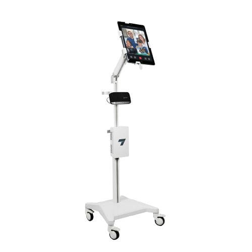 Carrello per telemedicina per tablet PC - Pro Basic - Ditec Medical - sicuro / mobile