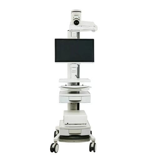 Carrello per telemedicina per videoconferenza - EVO - Ditec Medical - ad altezza regolabile / con cassetti / con registratore video