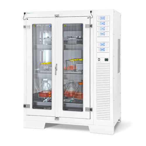 Incubatore da laboratorio a CO2 - ISF4-X - Kuhner AG - da terra / in acciaio inossidabile / 2 porte