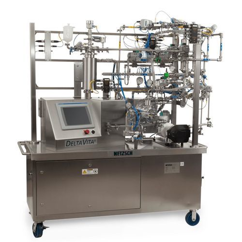 Sistema di micronizzazione per la produzione - DeltaVita® 600 - Netzsch - per ricerca e sviluppo / per l'industria farmaceutica / pilota