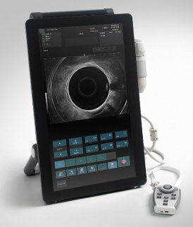 Ecografo portatile - ALBIT  - Creo Medical - per ecografia urologica / in bianco e nero / con touch screen