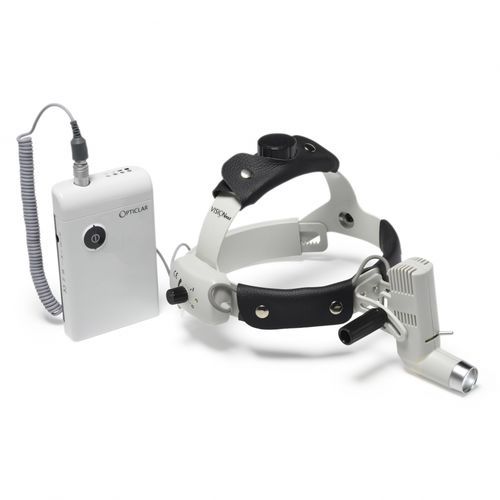 Lampada frontale chirurgica - VISIONMED - Opticlar Vision - LED / con batteria ricaricabile