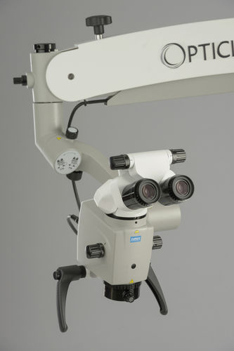 Microscopio operatorio odontoiatrico - OMS2350 - Opticlar Vision - con rotelle / a soffitto