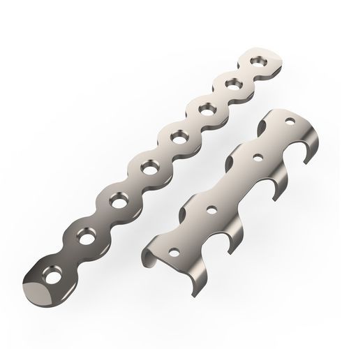Placca di compressione per costole - Canwell Medical - bloccata / in titanio