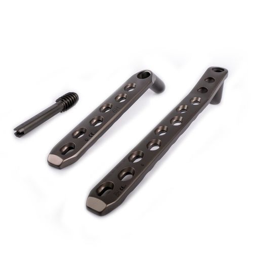 Placca di compressione per femore - CanDHS-DCS DHS - Canwell Medical - prossimale / in titanio / in acciaio inossidabile