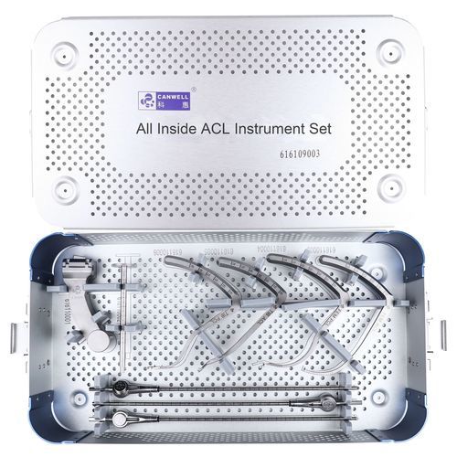 Strumentario chirurgico per ricostruzione del legamento crociato anteriore - ACL/PCL - Canwell Medical - per ricostruzione del legamento crociato posteriore