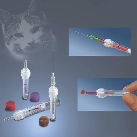 Provetta per prelievi da laboratorio - MUL-S-600 - SAI Infusion Technologies - veterinario / cilindrico / di sangue