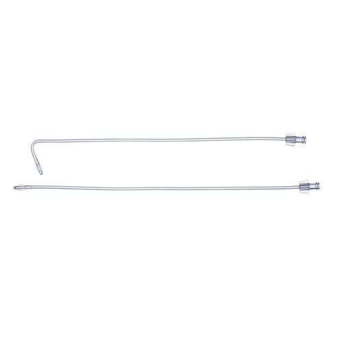 Cannula per cardioplegia - Andocor - curva / dritta / in acciaio inossidabile