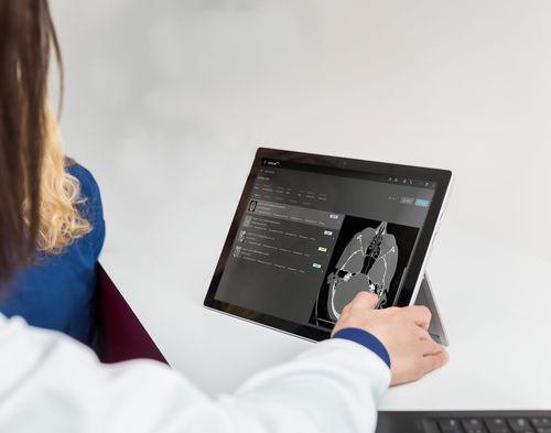 Software per tomografia computerizzata - OTOPLAN® - CAScination - MRI / di analisi / di gestione dati