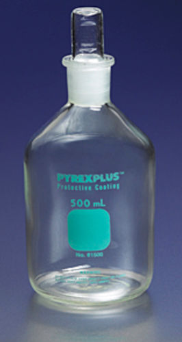 Flacone da laboratorio - PYREXPLUS® - Corning BV - per reagenti / in vetro / con tappo