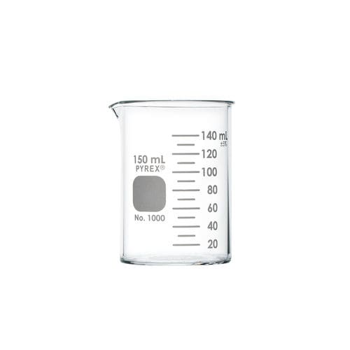 Coppa di decantazione da laboratorio - 1000-150 - Corning BV - graduata / di Griffin