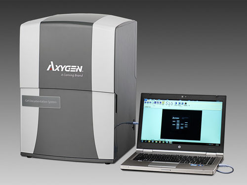 Sistema per documentazione su gel con telecamera integrata - Axygen®  - Corning BV - con touch screen