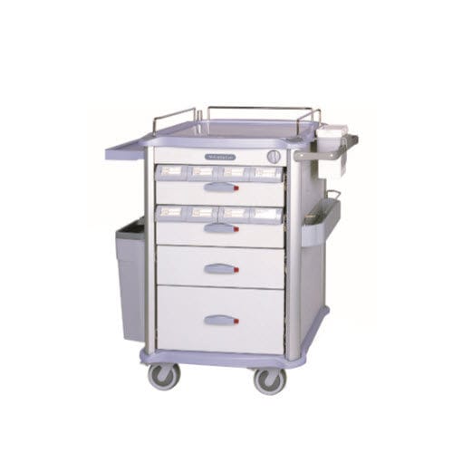 Carrello medico - ELM-N300 - Elpis Medical - per farmaci / di distribuzione di farmaci / con cestello per rifiuti