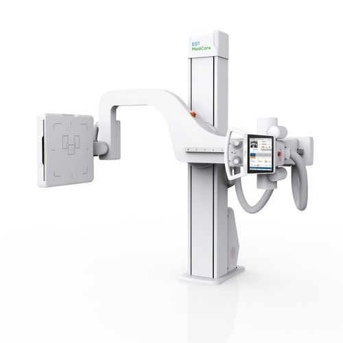 Sistema di radiografia digitale - EMX1000 - EST Medical Equipment - per radiografia multidisciplinare / senza tavolo / con braccio portatubo rotante