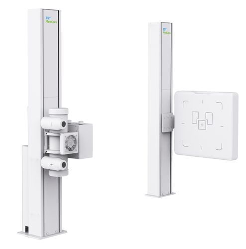 Sistema di radiografia digitale - EMX2030 - EST Medical Equipment - per radiografia multidisciplinare / senza tavolo / con bucky da terra
