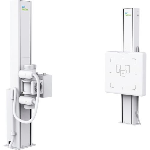 Sistema di radiografia digitale - EMX2040 - EST Medical Equipment - per radiografia multidisciplinare / senza tavolo / con bucky da terra