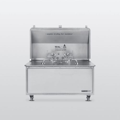 Sistema di riempimento e di sigillatura per l'industria farmaceutica - VarioSys® - Harro Hoefliger Verpackungsmaschinen - semiautomatico / asettico