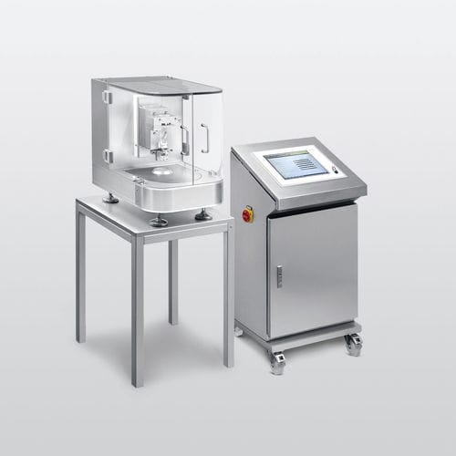 Riempitrice semiautomatica - MicroVibe Lab - Harro Hoefliger Verpackungsmaschinen - ponderale / da tavolo / di polvere