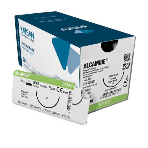 Filo di sutura non assorbibile - ALCAMIDE&reg; - KATSAN Medical Devices - per chirurgia generale / per chirurgia ortopedica / per neurochirurgia