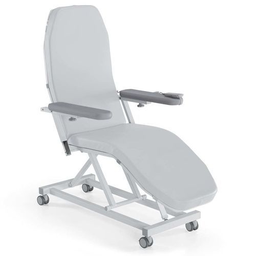 Poltrona manuale per trattamenti clinici - SALSA® A1 - LiKAMED - a 3 sezioni / con rotelle / pieghevole