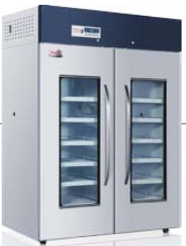 Frigorifero per farmacia - Pharm1378 - MAAN Medical & Laboratory - ad armadio / 2 porte / con porta in vetro