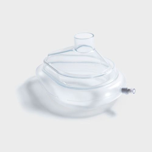 Maschera per rianimazione in silicone - M6200950V - Marshall Airway Products - riutilizzabile / trasparente