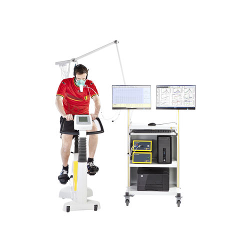 Stazione per prova da sforzo cardiorespiratorio - ERGO - MEC - Medical Electronic Construction - con cyclette