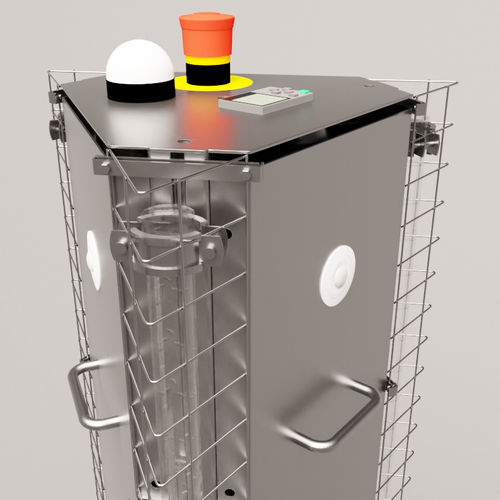 Sistema di disinfezione per sala intera - HA-UV - membraPure - UV / mobile / elettrico