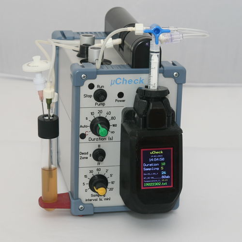 Sistema di monitoraggio per coltura cellulare - μCheck - membraPure - di concentrazione cellulare / da laboratorio / in tempo reale