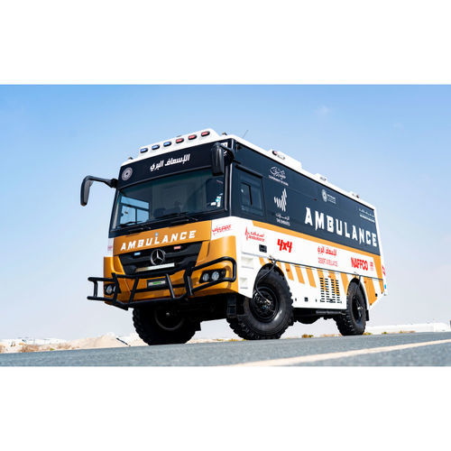 Ambulanza autobus - NF-SV-AMB-BUS - NAFFCO FZCO - 4x4 / con ossigenoterapia / diesel