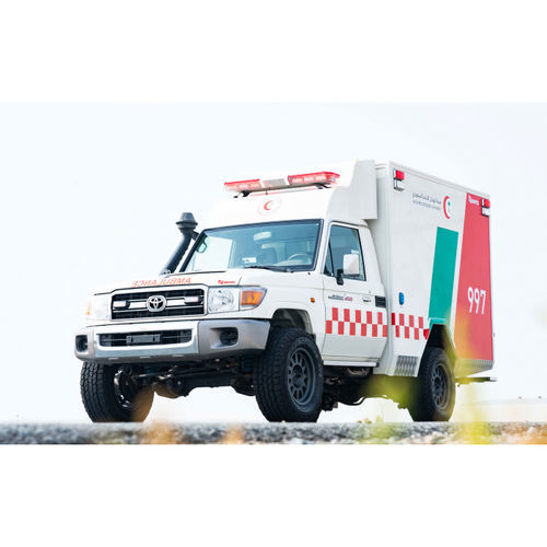 Ambulanza con compartimenti - NF-AMB-CUS-PK - NAFFCO FZCO - 4x4 / con ossigenoterapia / diesel