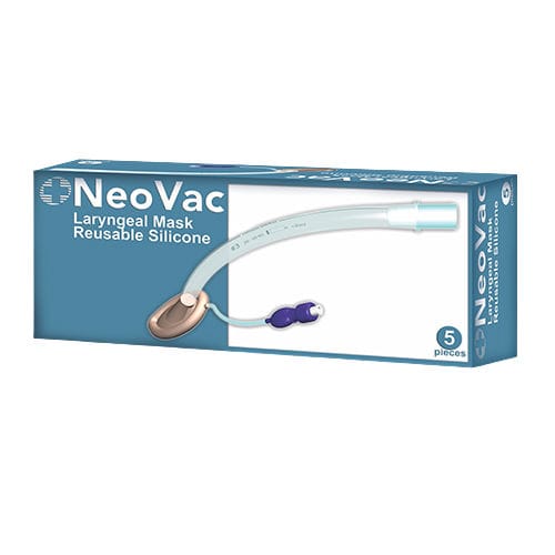 Maschera laringea in silicone - Neovac - Neomedic Limited - riutilizzabile