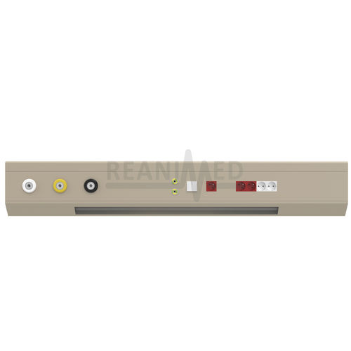 Trave testaletto orizzontale - SAHRA - Reanimed Teknik Tibbi Sistemler Ltd Sti - a muro / per reparto di terapia intensiva / con illuminazione
