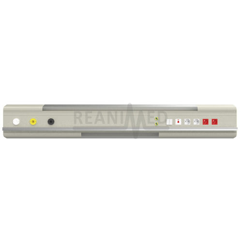 Trave testaletto orizzontale - MODULA   - Reanimed Teknik Tibbi Sistemler Ltd Sti - a muro / per reparto di terapia intensiva / con illuminazione
