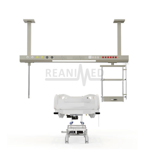 Trave testaletto orizzontale - BHU-KPR-M01-01 - Reanimed Teknik Tibbi Sistemler Ltd Sti - a soffitto / per reparto di terapia intensiva