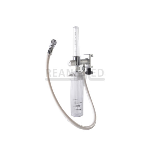 Flussometro di ossigeno - FLW-TRP-A0001 - Reanimed Teknik Tibbi Sistemler Ltd Sti - per ospedali / su guida di scorrimento / con umidificatore