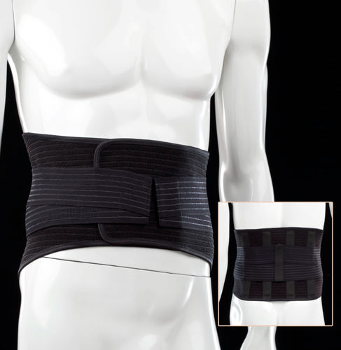 Ortesi di stabilizzazione lombare - T455R-PLUS - Tecnoway - per adulti / semirigida / L