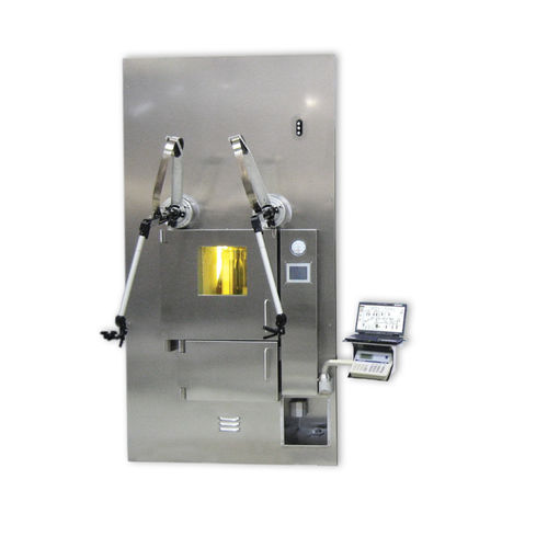 Cella schermata per distribuzione - DHC - Tema Sinergie - per medicina nucleare / con schermatura / a flusso laminare verticale