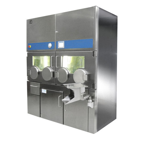 Cella schermata per radiofarmacia - TEC4 - Tema Sinergie - con schermatura / a flusso laminare verticale / ventilata