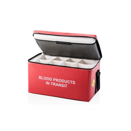 Borsa per sacche di sangue - BLD series - Versapak International Limited - a tracolla / isotermica