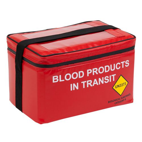 Borsa di emergenza - BLTD1 - Versapak International Limited - per sacche di sangue / a tracolla / in PVC