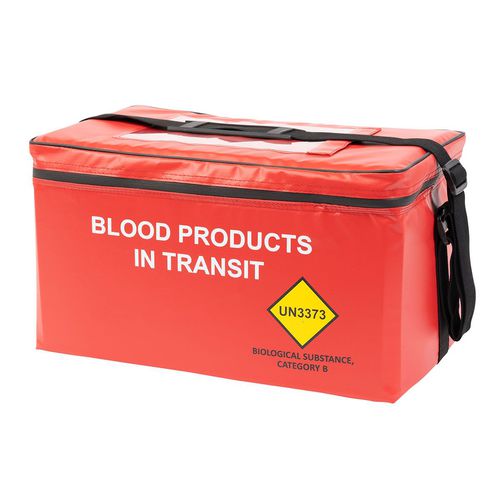 Borsa per sacche di sangue - BLTD2 - Versapak International Limited - da laboratorio / a tracolla / in PVC