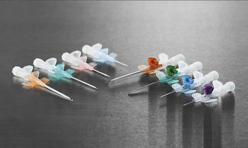 Ago per iniezione endovenosa - Chiraflex® - Vitrex Medical A/S - di sucurezza / 20G / 22G
