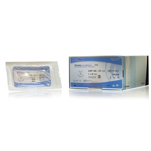Filo di sutura non assorbibile - Chiralen  - Vitrex Medical A/S - per chirurgia oftalmica / per chirurgia ortopedica / per chirurgia plastica
