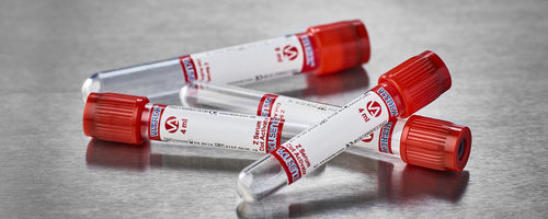 Provetta per prelievi per microbiologia - Vacusence+ - Vitrex Medical A/S - cilindrico / di siero / per prelievo campioni