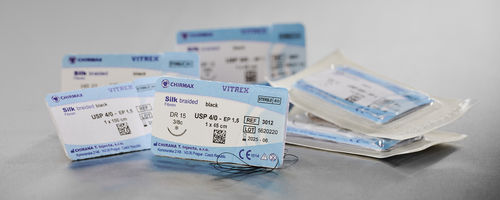 Filo di sutura non assorbibile - Silk  - Vitrex Medical A/S - per chirurgia uroginecologica / per chirurgia gastrointestinale / per chirurgia plastica