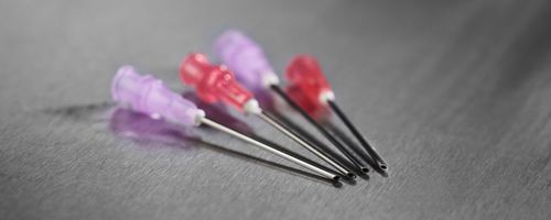Ago di sucurezza - Medoject® - Vitrex Medical A/S - con punta smussata / 18G