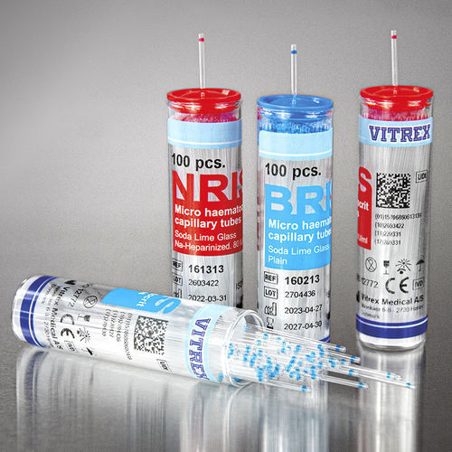Provetta per prelievi per PCR - 160213 - Vitrex Medical A/S - per diagnostica / per analisi della glicemia / per analisi ematologiche