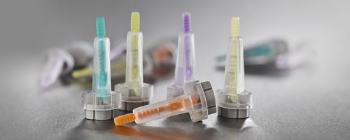 Lancetta di sicurezza - Elite - Vitrex Medical A/S - di sangue / a profondità regolabile / di sangue capillare